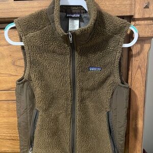 Patagonia Retro Pile Fleece Brown Vest